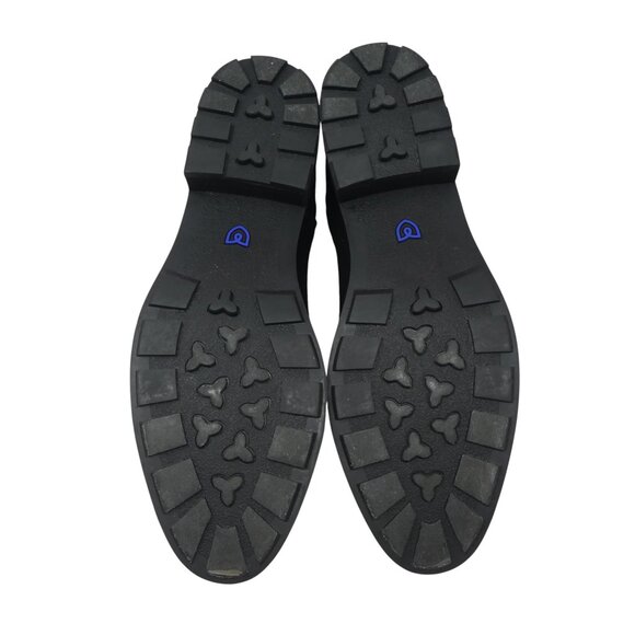 Rothys The Lug Black Knit Wool Blend Water Resistant Chelsea Boots Womens 12 - Picture 11 of 14